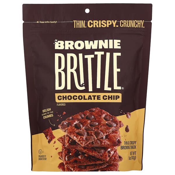 Sheila G's, Brownie Brittle®, Chocolate Chip, 5 oz (142 g)