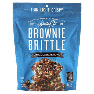Sheila G's, Brownie Brittle（ブラウニーブリットル）、チョコレートアーモンド、142g（5オンス）
