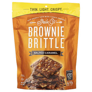 Sheila G's, Brownie Brittle（ブラウニーブリトル）、塩カラメル、142g（5オンス）