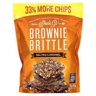 Sheila G's, Brownie Brittle، بالكراميل المملح، 5 أونصة (142 جم)