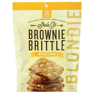 Sheila G's, Brownie Brittle（ブラウニーブリトル）、メイヤーレモンブロンディ、142g（5オンス）