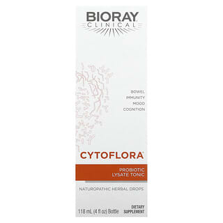Bioray, CytoFlora, Tonique au lysat de probiotiques, 118 ml