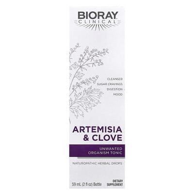 Bioray, Artemisia and Clove Drops, 2 fl oz (59 ml)
