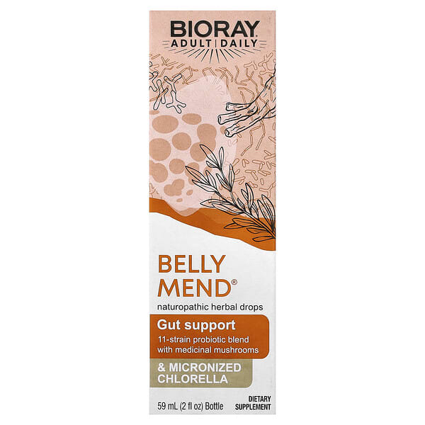 Bioray, Belly Mend®, Gut Support, 2 fl oz (59 ml) — product photo 1