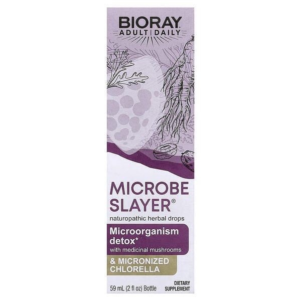 Bioray, Microbe Slayer®, 미생물 디톡스, 59ml(2fl oz)