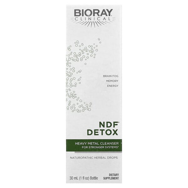 Bioray, NDF® Detox, Heavy Metal Cleanser, 1 fl oz (30 ml) — product photo 1