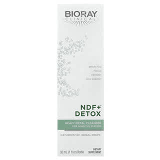Bioray, NDF+® Detox, detergente per metalli pesanti, 30 ml