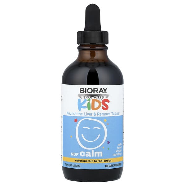 Bioray, 어린이용, NDF® 캄, 바닐라, 118ml(4fl oz)