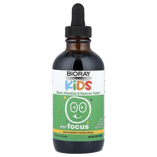 Bioray, 어린이용, NDF® 포커스, 시트러스, 118ml(4fl oz)
