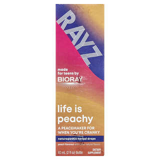 Bioray, Rayz, Life Is Peachy, für Teenager, Pfirsich, 59 ml (2 fl. oz.)