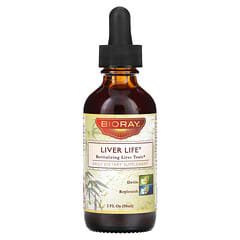 Bioray, Liver Life, Restaurador do Fígado, frasco de 4 oz (59 ml)