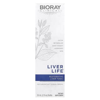 Bioray, Complément alimentaire Liver Life, (Restauration du foie), 2 oz liq (59 ml)