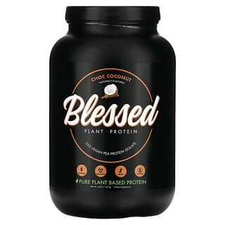 Blessed, Proteína vegetal, Chocolate y coco`` 1,07 kg (2,35 lb)