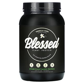 Blessed, Proteína vegetal, Chocolate y coco, 2,4 lb