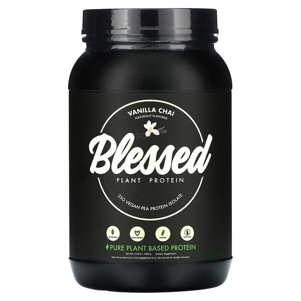 Blessed, Plant Protein, Vanilla Chai, 2.24 lbs. (1,020 g) — product photo 1
