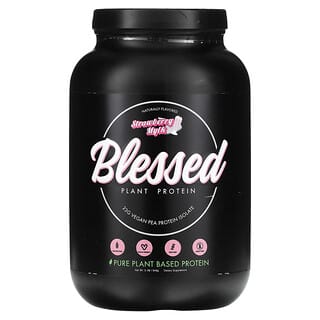 Blessed, Plant Protein, Strawberry Mylk, 2.1 lb (948 g)