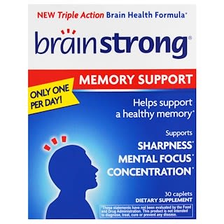 BrainStrong, Soutien de la mémoire, 30 Comprimés