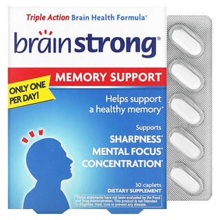 BrainStrong, Memory Support, 30 Caplets