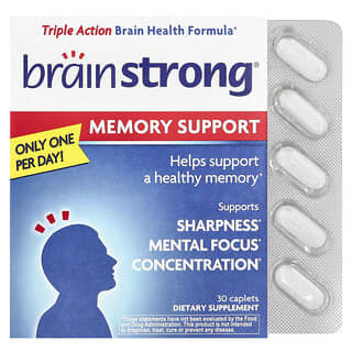 BrainStrong, Memory Support, 30 Caplets