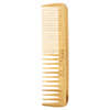 Bamboo Comb, Fine/Wide Tooth Combination, 1 Comb