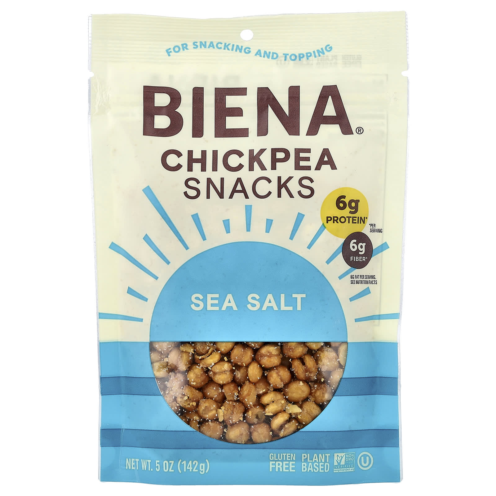 FROLLICKS CRNCHY CHICKPEAS SEA SALT
