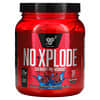 N.O.-Xplode, легендарная предтренировочная добавка, голубая малина, 555 г (1,22 фунта)