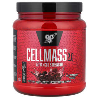 BSN, Cellmass 2.0®, Advanced Strength, Arctic Berry, 1.09 lb (495 g)