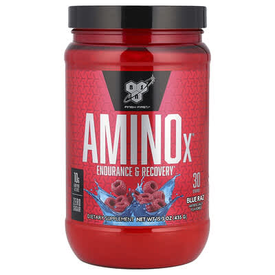BSN, AminoX®, Endurance & Recovery, Blue Raz, 15.3 oz (435 g)