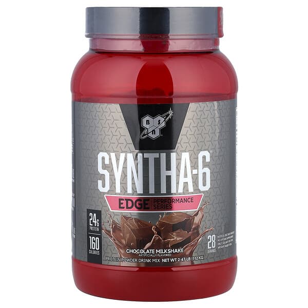 Syntha-6® Edge, Protein Powder Drink Mix, Chocolate Milkshake, 2.47 lb (1.12 kg)