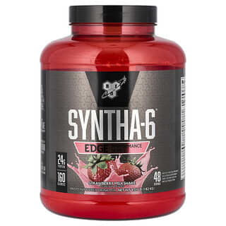 BSN, Syntha-6 Edge®, Protein Powder Drink Mix, Strawberry Milkshake, 4.01 lb (1.82 kg)