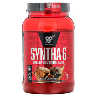 BSN, Syntha-6, Ultra Premium Protein Matrix , Chocolate Peanut Butter, 2.91 lb (1.32 kg)