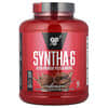BSN, Syntha-6, 울트라 프리미엄 프로틴 매트릭스, 초콜릿 밀크셰이크, 2.27kg(5lbs)