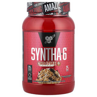 BSN, Syntha-6, Crema fría con piedras, Schokolatekake alemán, 1,17 kg (2,59 lb)