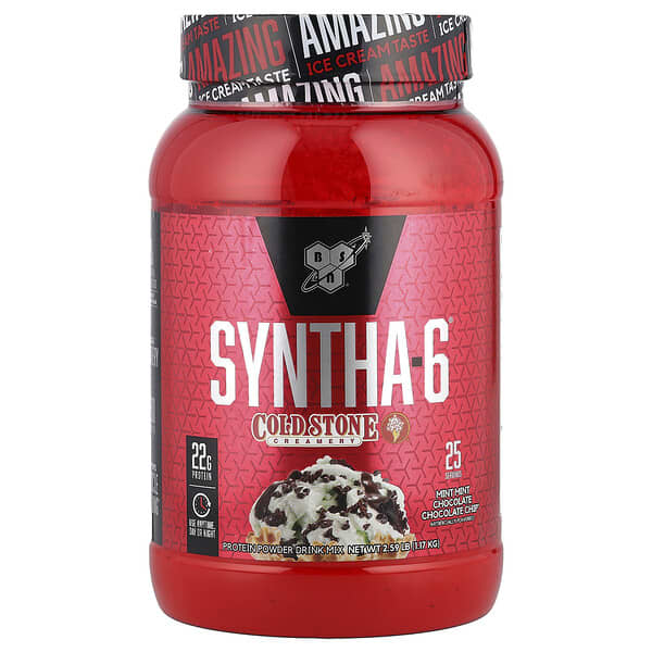 Syntha-6®, Cold Stone Creamery®, Mint Mint Chocolate Chocolate Chip™, 2.59 lbs (1.17 kg)