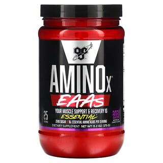 BSN, AminoX, EAAs, Muscle Support & Recovery, Purple People Eater, 13.2 oz (375 g)