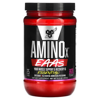 BSN, AminoX  EAAs, Muscle Support & Recovery, Watermelon Smash, 13.2 oz (375 g)
