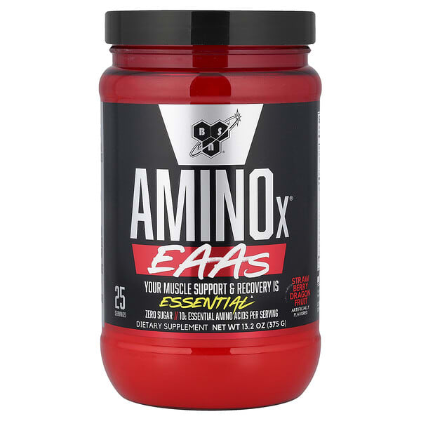 BSN AminoX®, EAAs, Strawberry Dragon Fruit, 13.2 oz (375 g)