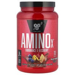 アルファアミノ パフォーマンスBCAA EAAフルーツポンチ、アイシーブルーラズ AminoX®（アミノエックス）、Endurance＆Recovery、フルーツパンチ