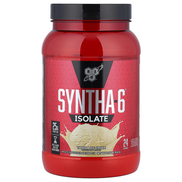 Syntha-6® Isolate, Protein Powder Drink Mix, Vanilla Ice Cream, 2.01 lbs (912 g)
