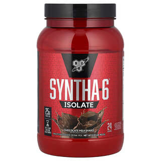 BSN, Aislado Syntha-6, Proteína en Polvo para Hacer Bebidas, Batido de Leche con Chocolate, 2.01 lbs (912 g)