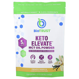 BioTRUST, Keto Elevate, масляная пудра с C8 MCT, французская ваниль, 181 г (6,3 унции)