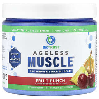 BioTRUST, Ageless Muscle®, Fruit Punch, Fruchtpunsch, 211 g (7,4 oz.)