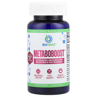 BioTRUST, Metaboboost™, 60 cápsulas vegetales