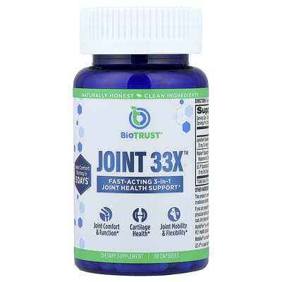 BioTRUST, Joint 33X™, 30 Capsules