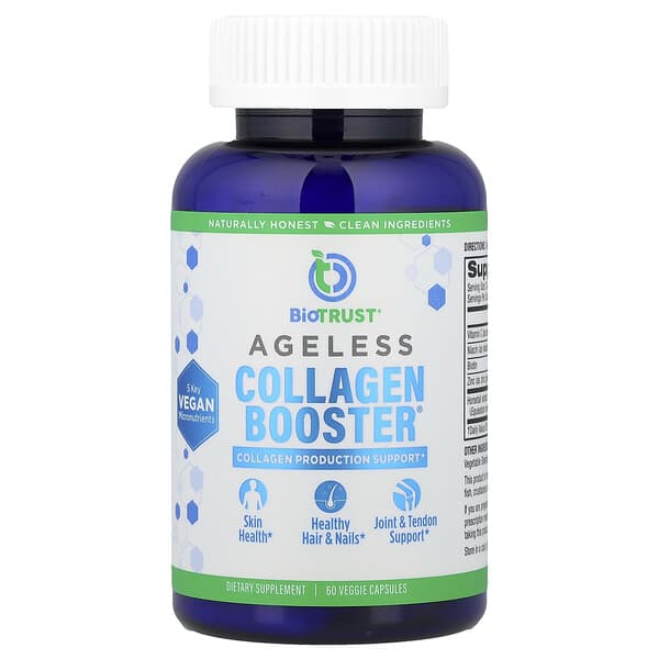 BioTRUST, Potenciador de colágeno sin edad®, 60 cápsulas vegetales