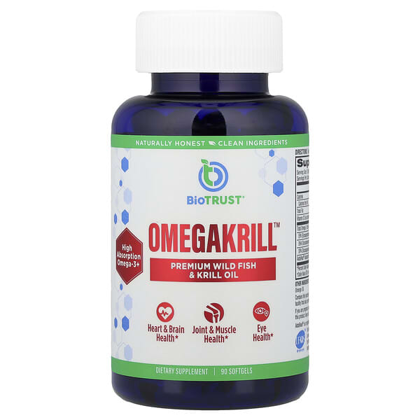 BioTRUST, OmegaKrill™, 90 Softgels