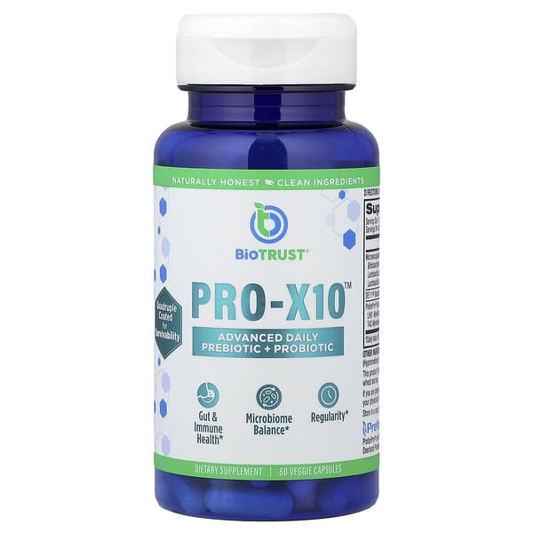BioTRUST, Pro-X10™, 60 Veggie Capsules