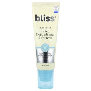 Bliss, Block Star™ Sheer Tinted Daily Sunscreen, getönter täglicher Sonnenschutz, LSF 30, 40 ml (1,4 fl. oz.)