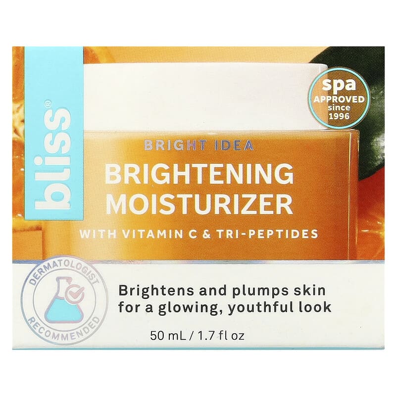 Bright Idea, Brightening Moisturizer, 1.7 fl oz (50 ml)