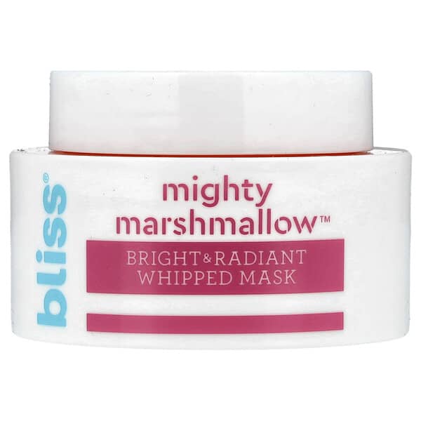 Bliss, Mighty 마시멜로™ 브라이트 앤 래디언트 휩드 마스크, 50ml(1.7fl oz)